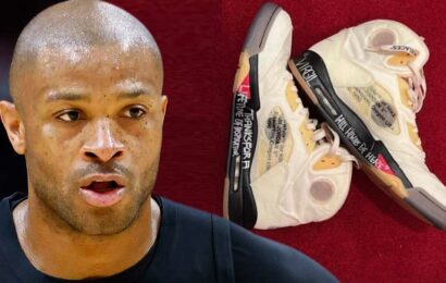 NBA's PJ Tucker Honors Virgil Abloh With Shoe Tribute