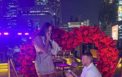 Charlotte Crosby’s fiancé Jake Ankers suffers scary panic attack during romantic Dubai proposal