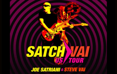 Joe Satriani, Steve Vai Announce 2024 Co-Headlining U.S. Tour