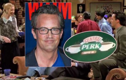 Matthew Perry Set To Be Honored On Opening Day Of Permanent Friends-Themed Central Perk Coffeehouse!