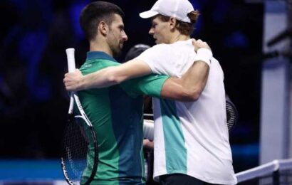 Sinner stuns Djokovic in ATP Finals thriller
