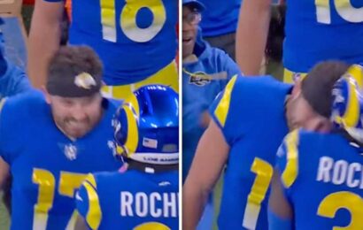 Baker Mayfield Headbutts Teammate After Shocking Win, Goes Crazy In Locker Room